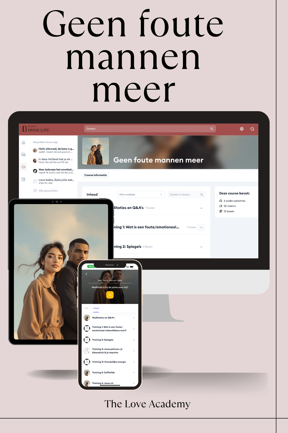 Geen foute mannen meer